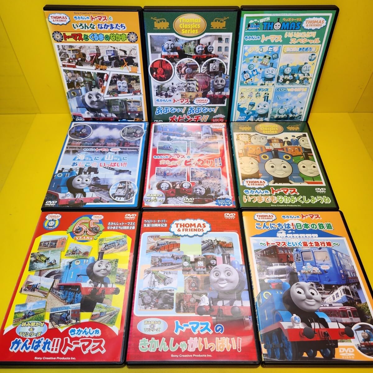 新品ケース交換済み　きかんしゃトーマス DVD79巻セット Amazon.co.jp: ケース交換済み きかんしゃトーマス DVD79巻セット